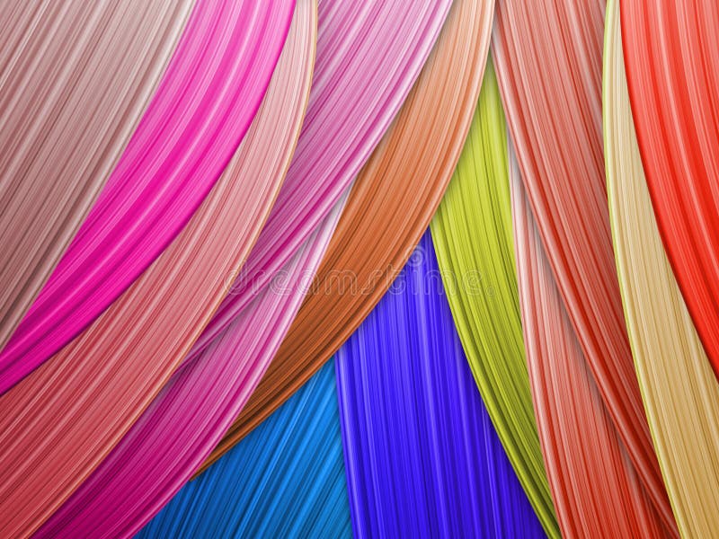 Illustration of Colorful Abstract Background Closeup Stock Illustration