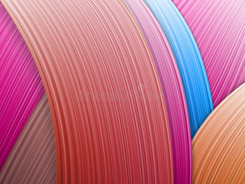 Illustration of Colorful Abstract Background Closeup Stock Illustration