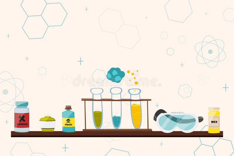 Illustration colorée avec les instruments scientifiques et l'équipement pour la recherche Vecteur illustration de vecteur Illustration colorée avec les instruments scientifiques et l'équipement pour la recherche Vecteur illustration de vecteur