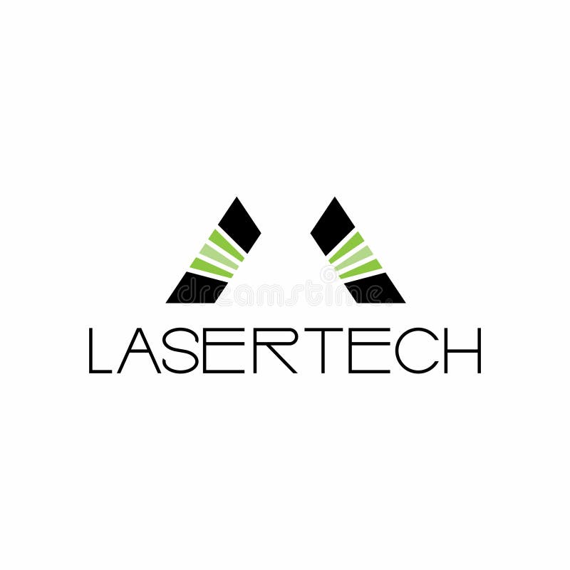 Optics and Laser Technology Stock Vector Illustration of computer