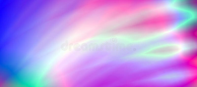 Illustration couleur fluide bannière ultra large illustration de vecteur