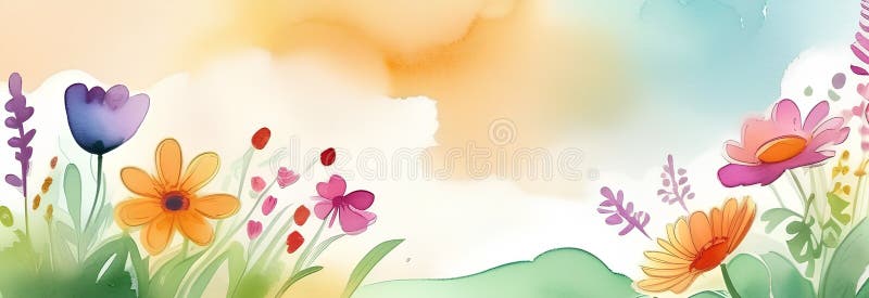 It is an illustration of a cute cosmos with bright colors royalty free illustration