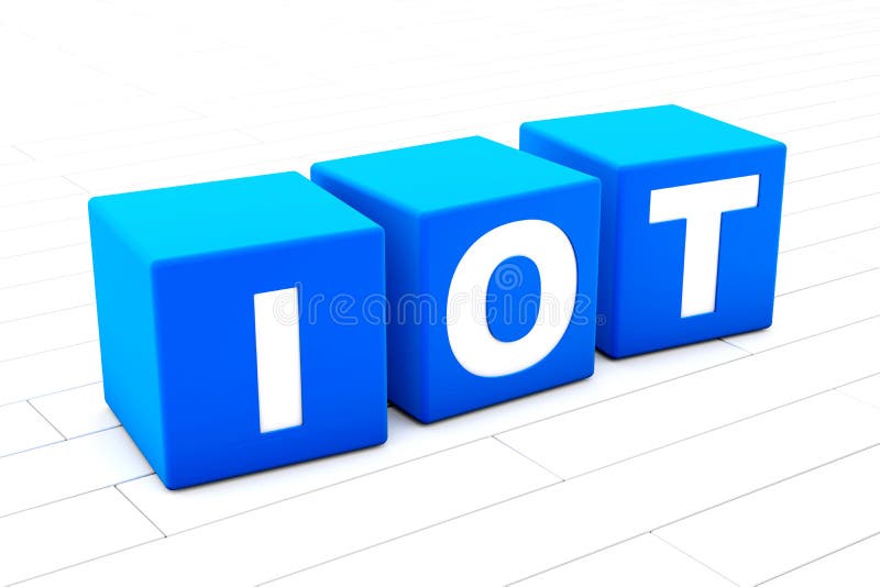 Illustration d'abréviation d'IOT illustration stock Illustration d'abréviation d'IOT illustration stock