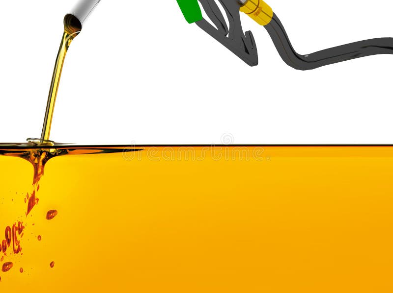 Illustration 3D, versehen pumpendes Benzin in einem Beh?lter, des auslaufenden Benzins der Zapfpistole ?ber wei?em Hintergrund mi vektor abbildung Illustration 3D, versehen pumpendes Benzin in einem Beh?lter, des auslaufenden Benzins der Zapfpistole ?ber wei?em Hintergrund mi vektor abbildung