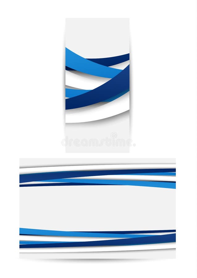 Illustration de brochure triple d'affaires Vecteur illustration stock