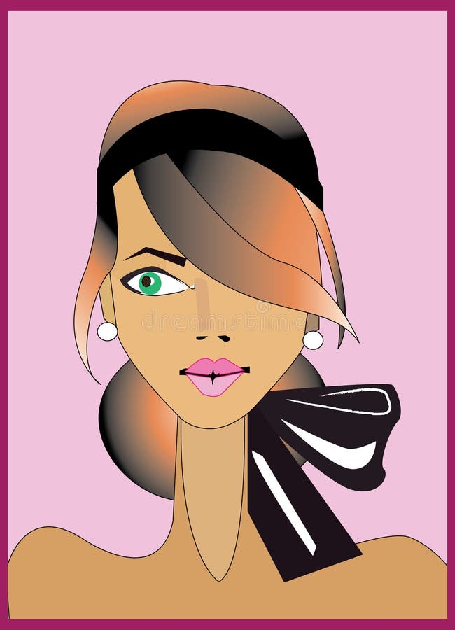 Illustration de femme illustration de vecteur Illustration de femme illustration de vecteur