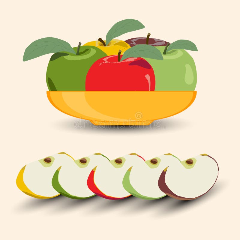 Illustration de logo pour Apple illustration de vecteur Illustration de logo pour Apple illustration de vecteur