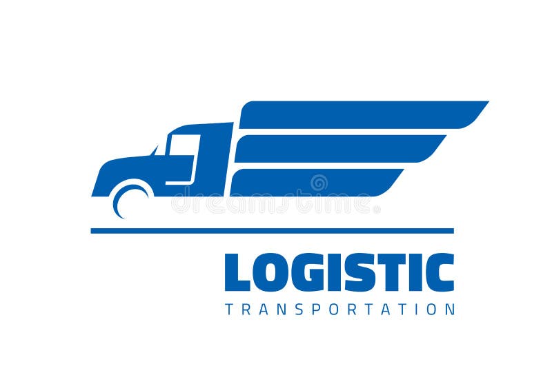 Illustration de vecteur de calibre de logo d'affaires de concept de silhouette de camion de voiture rapide Signe abstrait de carg illustration stock Illustration de vecteur de calibre de logo d'affaires de concept de silhouette de camion de voiture rapide Signe abstrait de carg illustration stock