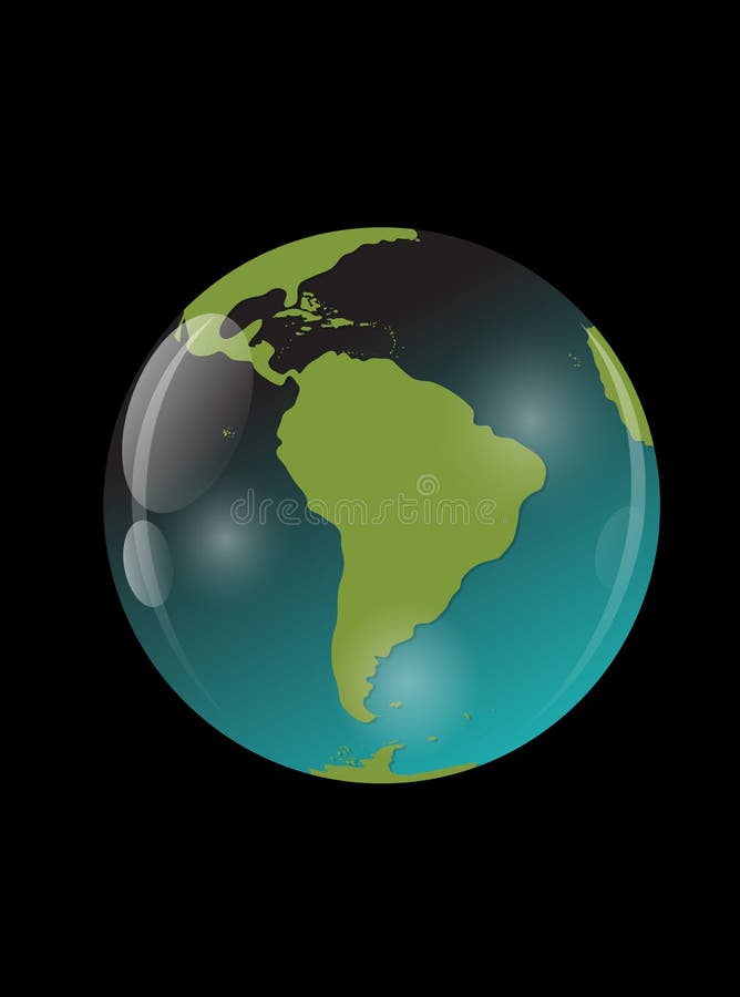 Illustration de vecteur d'icône de globe illustration stock Illustration de vecteur d'icône de globe illustration stock