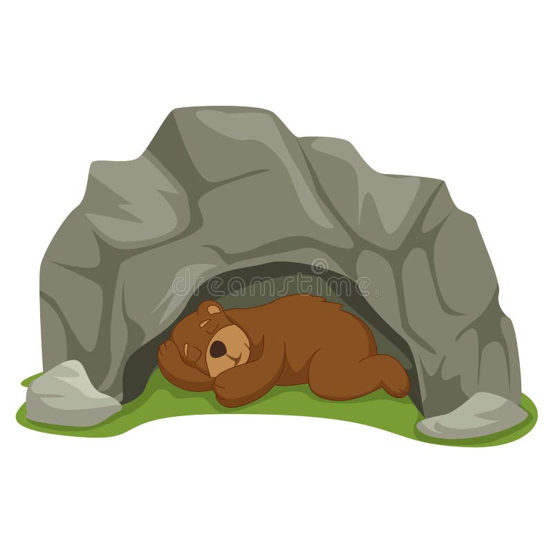 Illustration de vecteur d'ours de bande dessinée illustration stock