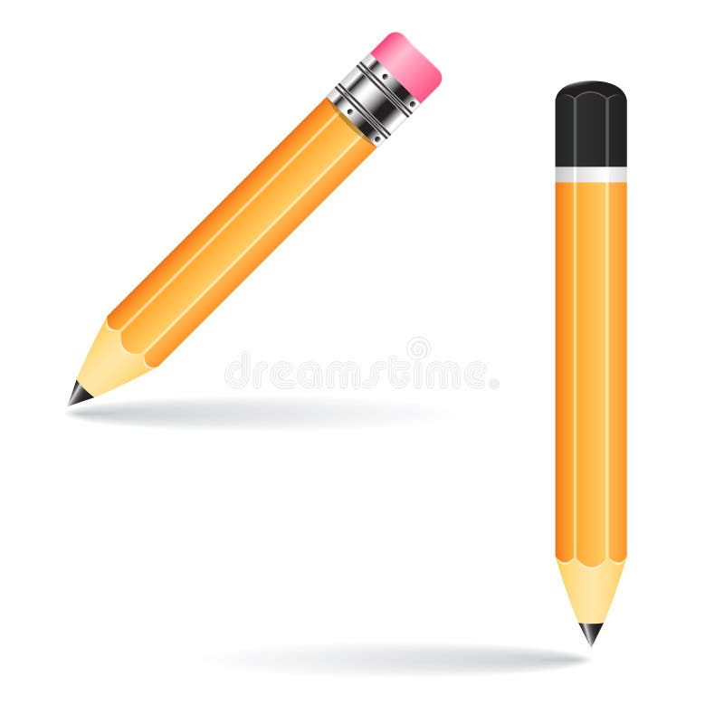 crayon avec gomme. personnage mignon. illustration vectorielle colorée.  style de bande dessinée. isolé sur fond blanc. élément de conception.  3772261 Art vectoriel chez Vecteezy