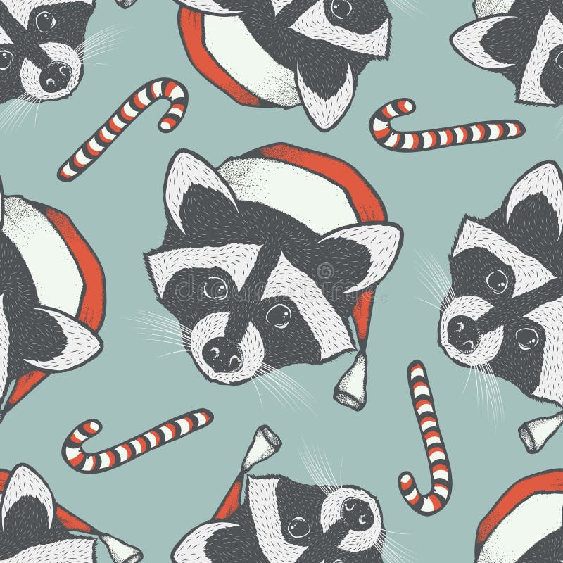 Raton Laveur Mignon Dans La Maison De Noël Sur Fond Blanc | Vecteur Premium