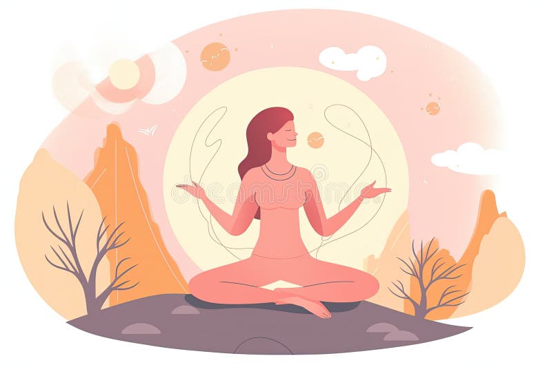 Mindfulness Benefits Stock Illustrations – 526 Mindfulness