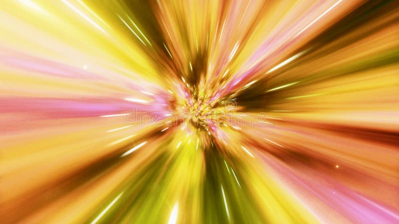 Illustration der interstellaren Reise durch einen gelben Wormhole füllte mit Sternen stockbilder Illustration der interstellaren Reise durch einen gelben Wormhole füllte mit Sternen stockbilder