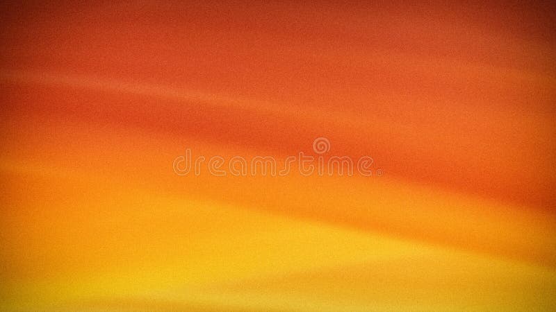 Abstract gradient background with flowing waves of orange, red, and yellow hues, featuring a smooth blur and grainy texture royalty free stock images
