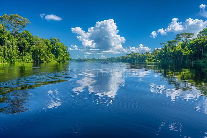 Digital Artwork of Panoramic Photo of