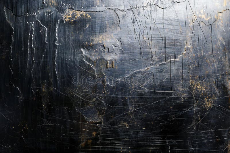 Digital image of metal background with black scratch texture stock photo royalty free illustration