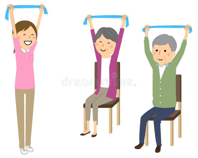 Chair Exercises Seniors Stock Illustrations – 3 Chair Exercises Seniors  Stock Illustrations, Vectors & Clipart - Dreamstime