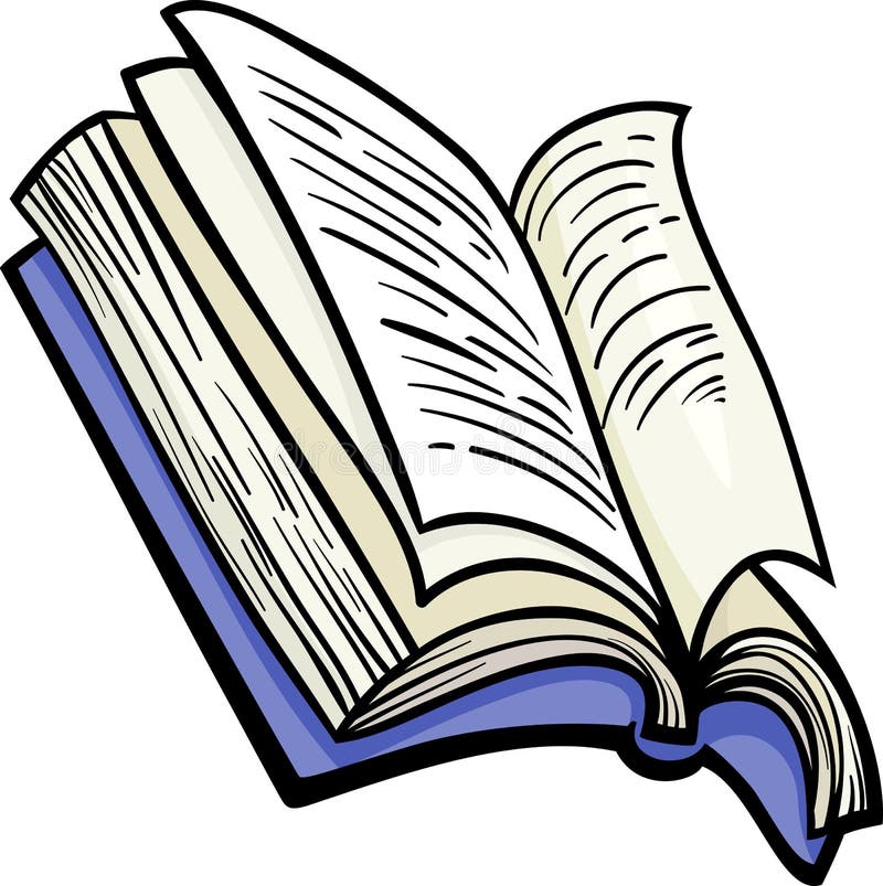 Tecknad filmbok stock illustrationer. Illustration av utformning - 37025251