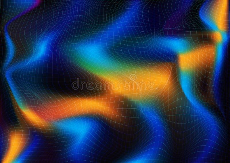 Illustration för vektor för bakgrund för modern geometrisk formrastervåg abstrakt royaltyfri illustrationer Illustration för vektor för bakgrund för modern geometrisk formrastervåg abstrakt royaltyfri illustrationer