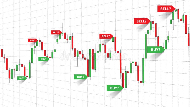 Illustration för vektor för Forexhandelsignaler vektor illustrationer Illustration för vektor för Forexhandelsignaler vektor illustrationer
