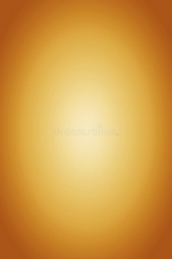 Illustration of Gradient Golden Brown Radial Beam for Background stock illustration