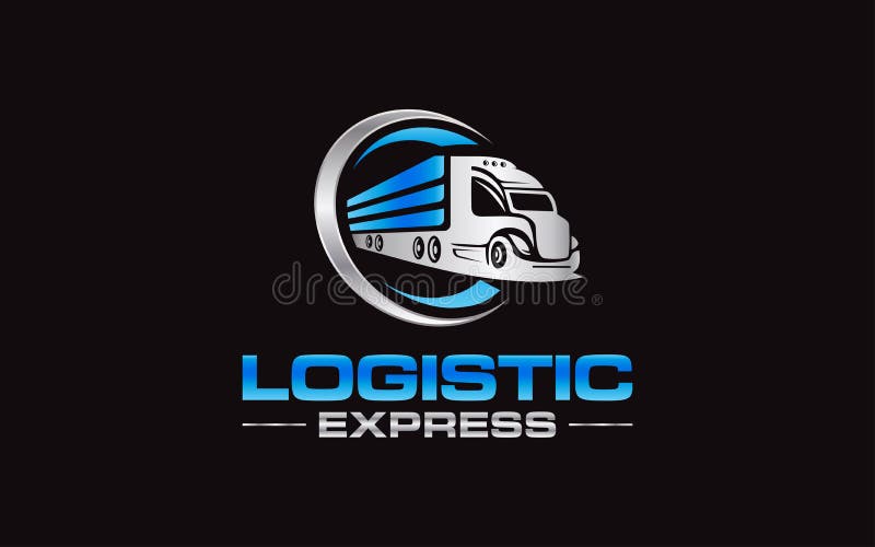 Illustration Graphic Design of Express Logistic Transportation Concept ...