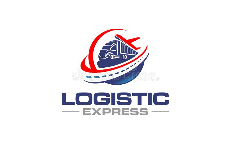 Illustration Graphic Design of Express Logistic Transportation Concept ...