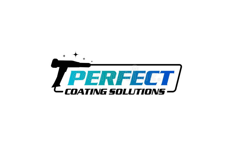 Illustration Graphic Vector of Coating Finishing Services Company Logo Design Template Stock
