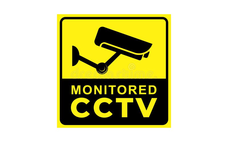 3x/set CCTV Security System Camera Sign Waterproof Warning Sticker SG_ VX 