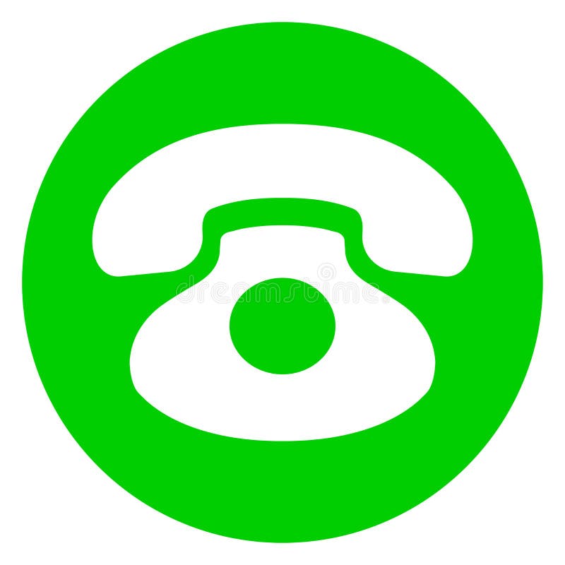 green telephone logo png