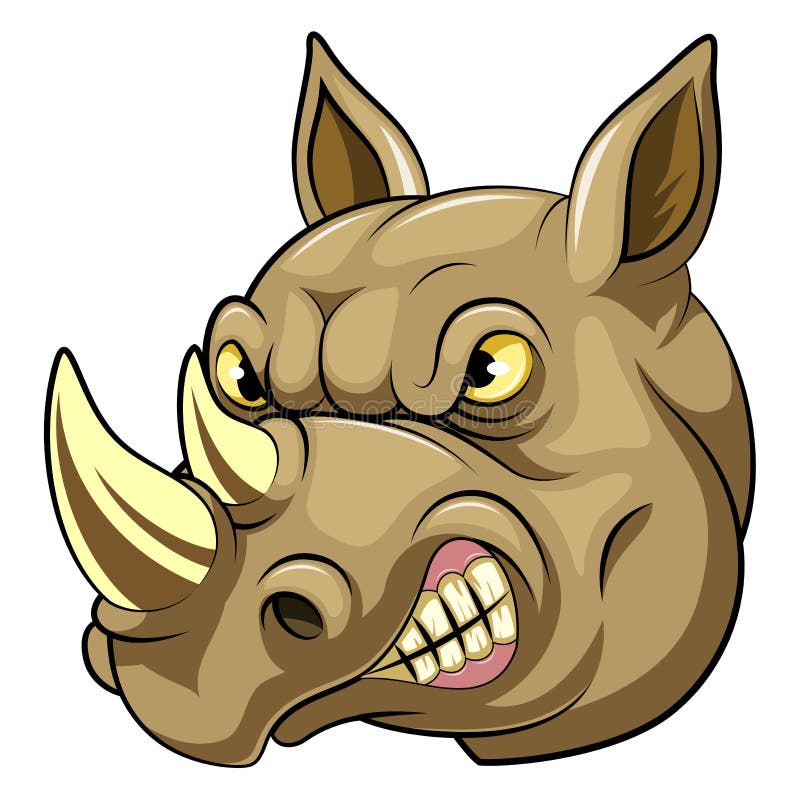 angry rhinoceros drawing angry rhinoceros drawing