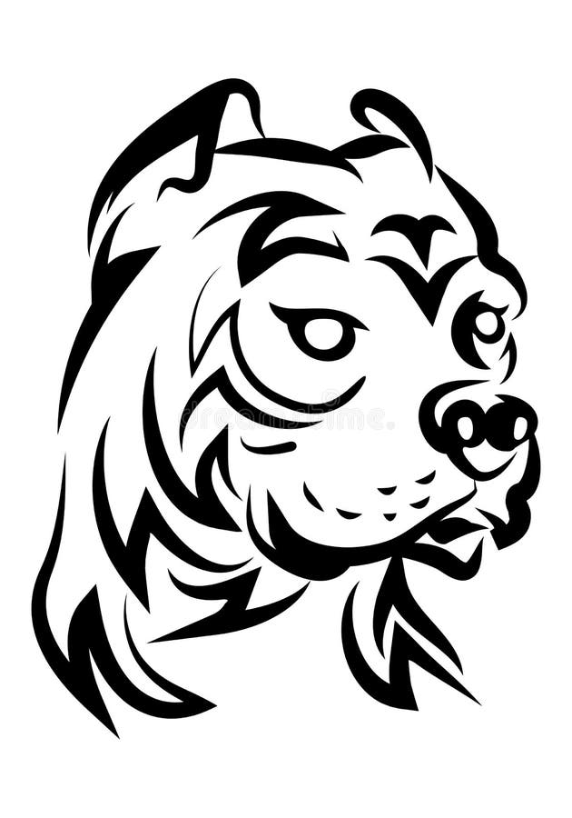 Illustration of Hideous Pitbull Dog Tattoo Stock Illustration - Illustration of wildlife, bull: 139907331 Illustration of Hideous Pitbull Dog Tattoo Stock Illustration - Illustration of wildlife, bull: 139907331