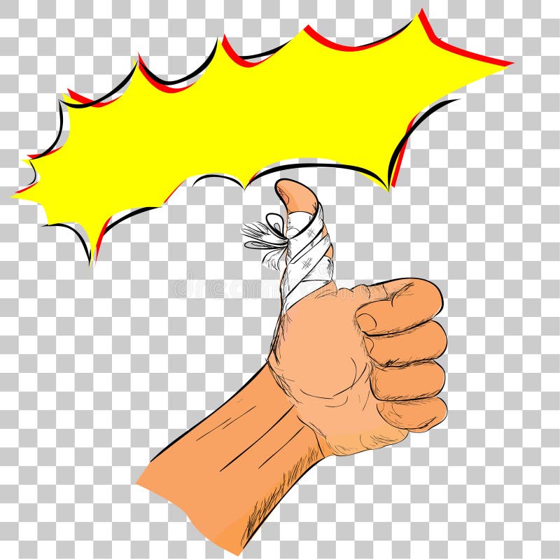 Featured image of post Cartoon Bandaged Thumb A wide variety of bandage for thumb options are available to you