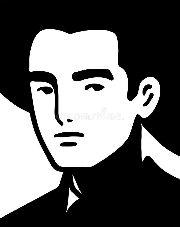 Illustration of a Man Cartoon Stock Illustration Illustration of