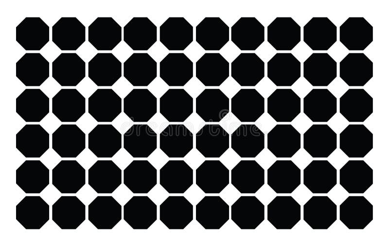 Illustration of solar panel surface. Alternative energy source stock illustration