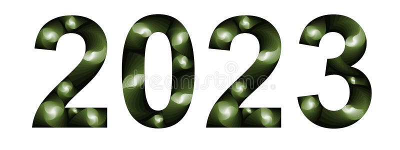 Number 2023 with Foamy in Rainbow Colors and White Background Stock Photo Image of foamy