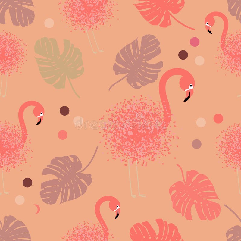 Illustration on pink backdrop. Nature textile print. Botanical illustration. Cute vector illustration. Summer nature vector illustration Illustration on pink backdrop. Nature textile print. Botanical illustration. Cute vector illustration. Summer nature vector illustration