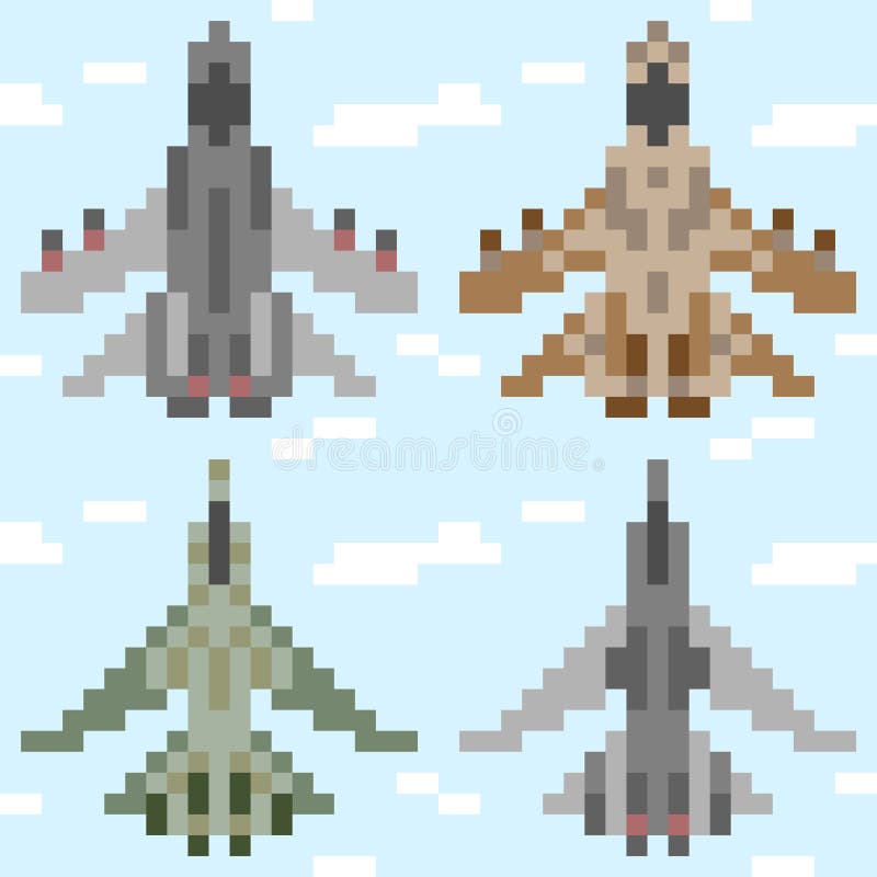 Pilot Pixel Art