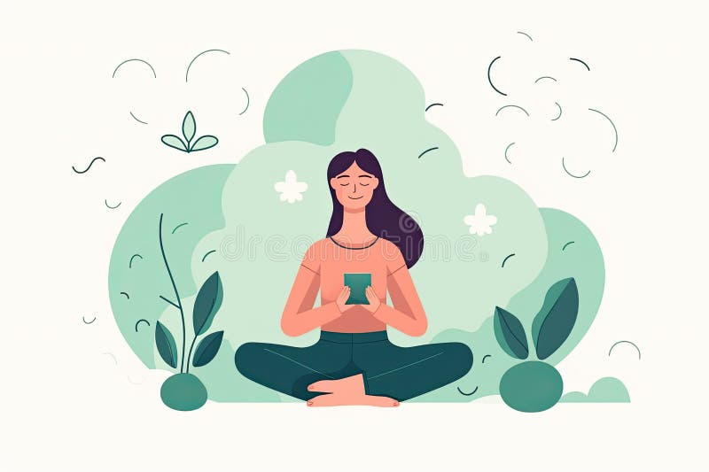 Mindfulness Benefits Stock Illustrations – 526 Mindfulness