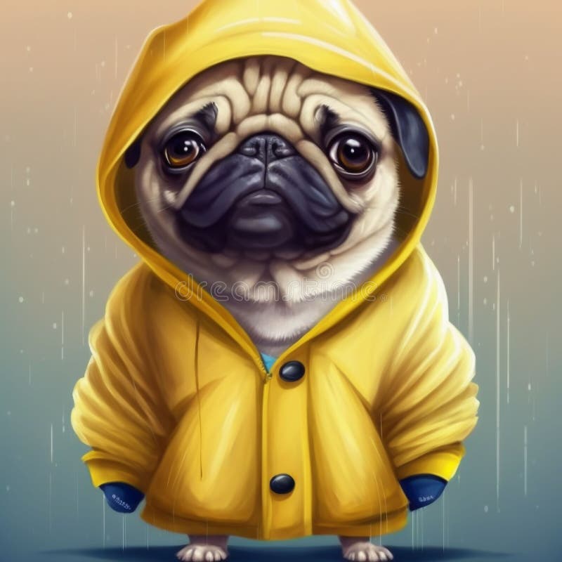 Dog Raincoat Stock Illustrations 348 Dog Raincoat Stock Illustrations
