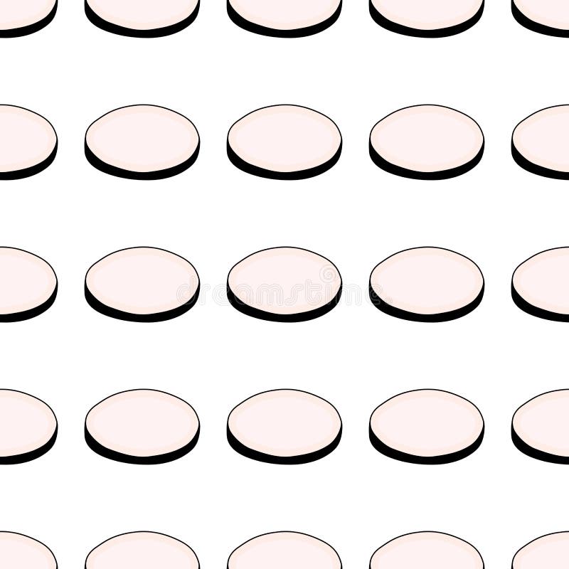 Illustration på temat ljusmönstret svart rädisa royaltyfri illustrationer