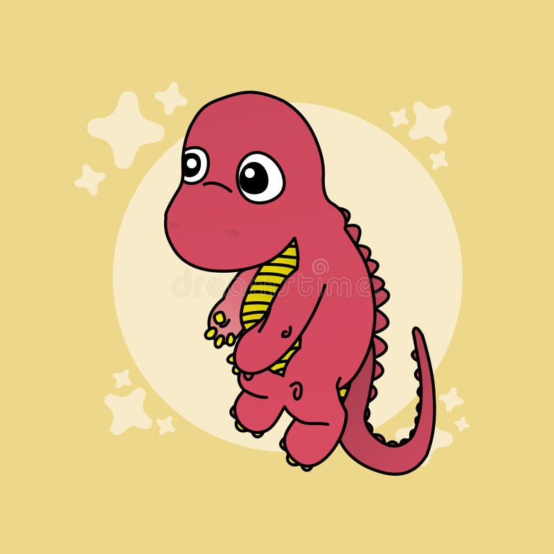 Illustration of Red Dinosaur Cartoon, Cute Funny Character, Flat Design Stock Illustration - Illustration of love, character: 169074732 Illustration of Red Dinosaur Cartoon, Cute Funny Character, Flat Design Stock Illustration - Illustration of love, character: 169074732