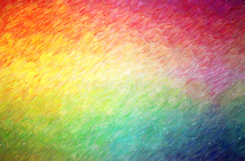 Illustration of Red, Yellow, Blue Color Pencil High Coverage Paint