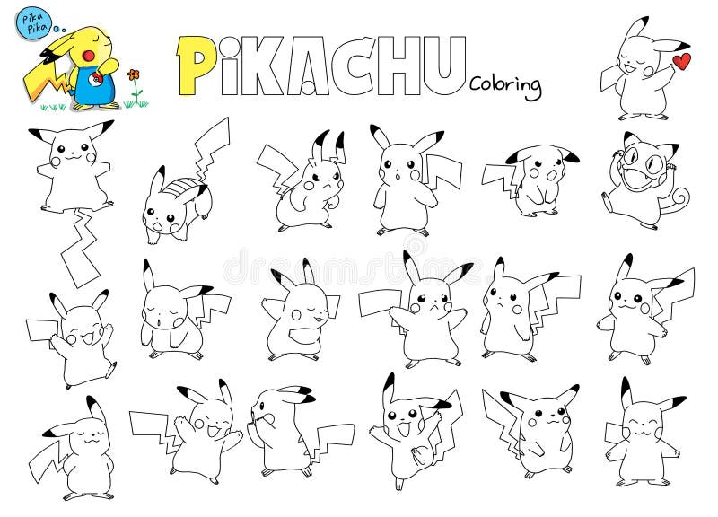 Pikachu Ilustrações, Vetores E Clipart De Stock – (315 Stock Illustrations)