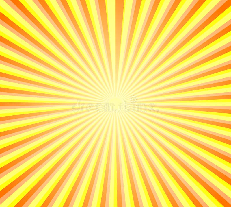 Retro sunburst background royalty free illustration