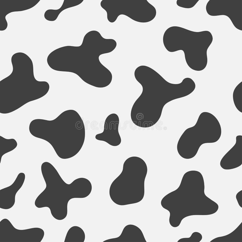 Watercolor hand drawn seamless cow print fabric pattern, brown black white  colors. Cowboy cow girl western background illustration design, milk  organic animal skin farm wallpaper. Stock Photo by ©MarynaLagmar 485984126