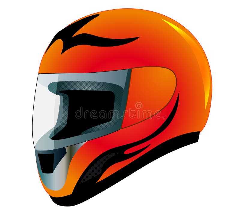 Illustration send racing red insulated vector illustration