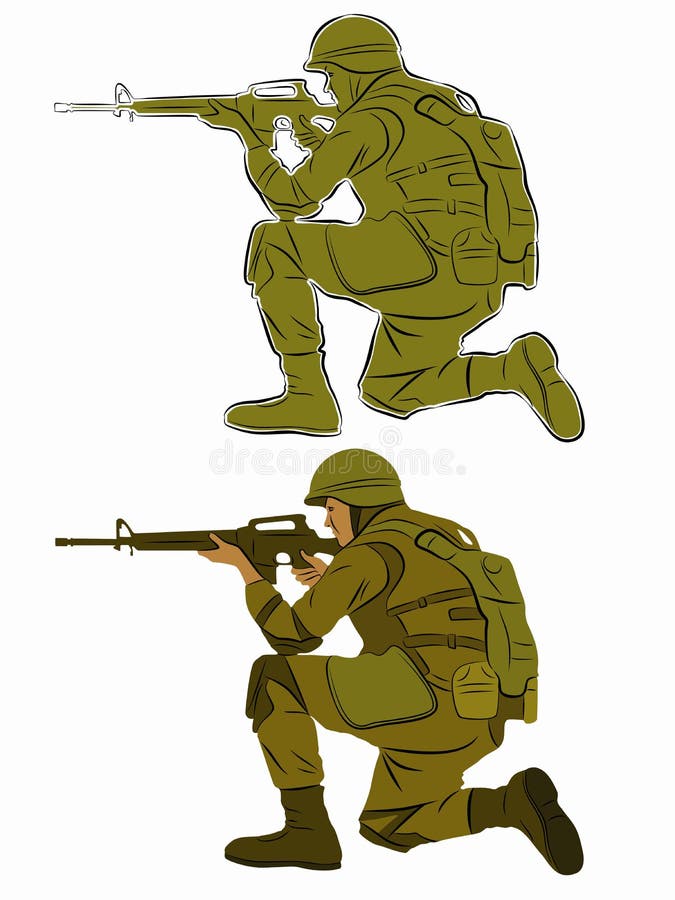 How to draw a Soldier, for beginners