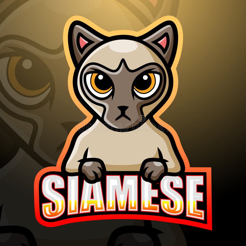 Angry Siamese Cat Gráfico por danmoroboshi · Creative Fabrica